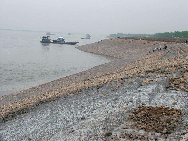 石籠網(wǎng)施工圖片